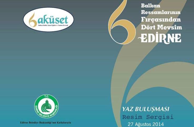 Balkan ülkelerinin ressamları Edirne’de buluşuyor